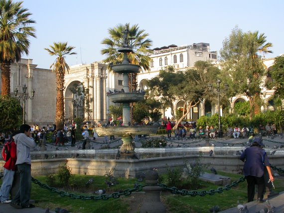 Arequipa, plaza major