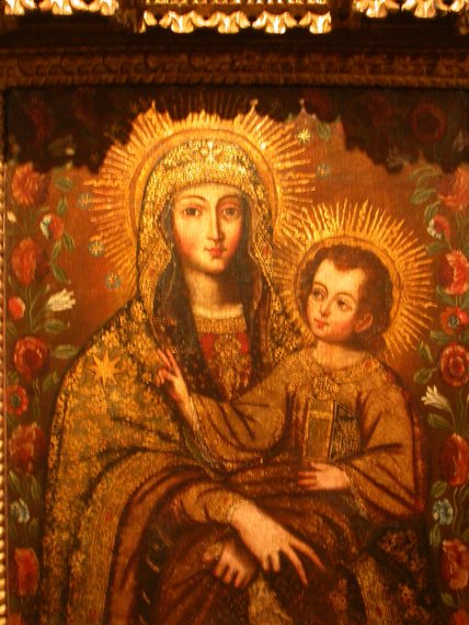 Arequipa, monastery Santa Catalina, painting