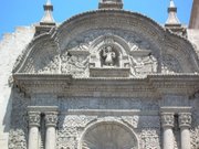 Arequipa, Jesuit church La Compañia detail