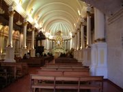Arequipa, Jesuit church La Compañia, interior