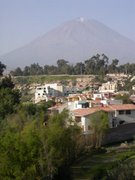 Arequipa, view to Vulcan El Misti