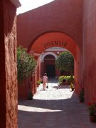 Arequipa, entrance to the monastery Santa Catalina