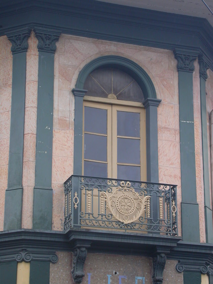 Iquitos, a traditional balcony