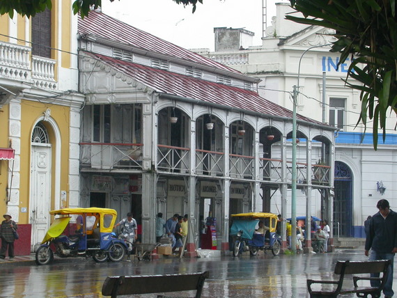 Iquitos, the steel house constructed by Eiffel