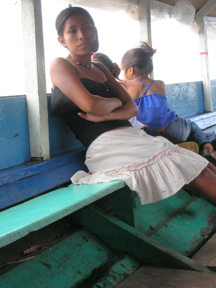 Boot trip to the butterfly farm. Accompanied by an Indian lady.