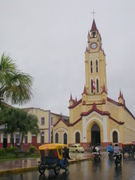 Iquitos, the church at the Plaza de Armas