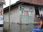 Iquitos, Belem, still inhabited house!