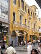 Colourful house in the Jirón de la Unión