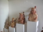 Pottery in Museum Museo Rafael Larco Herrera
