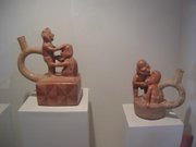 Pottery in Museum Museo Rafael Larco Herrera