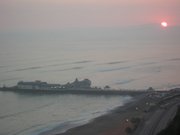 Sunset in Miraflores (view from Larcomar)