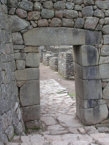 Machu Picchu, door