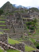 Machu Picchu, terraces and houses,
