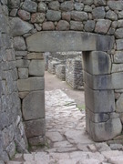 Machu Picchu, door