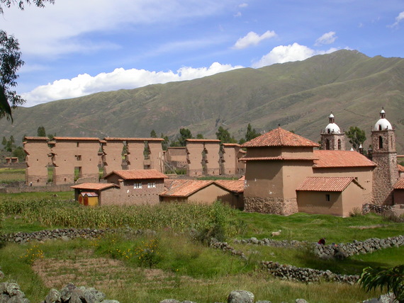 Wiracocha Temple in Raqchi