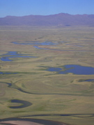 plain with meandering rivers by Juliaca