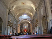 Puno, interior of the cathedral