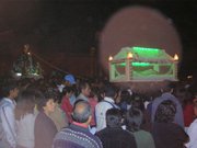 Trujillo, procession at Eastern