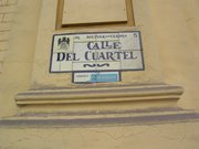 Trujillo,street name sign