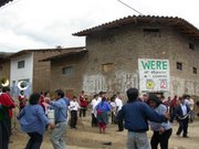Otuzco, fiesta in the streets